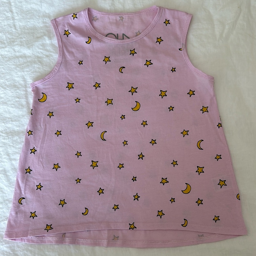 Chaser Girls Pink Moons and Stars Tank